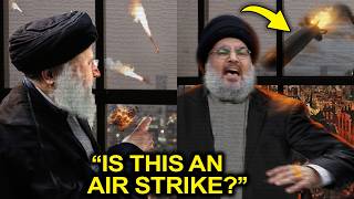 Hezbollah Leader Hassan Nasrallahs Last Words Caught On Camera [upl. by Hcardahs]