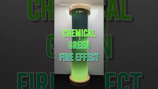 Chemical Green Fire Effect DIY RGB LED Tube Lamp shorts [upl. by Bettzel]