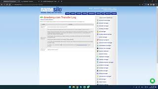 Tutorial Transfer Domain Freenom Kepada Namesilo [upl. by Marjie483]