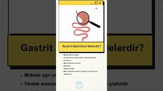 Gastrit Belirtileri Nelerdir belirtiler gastrit [upl. by Acirea]