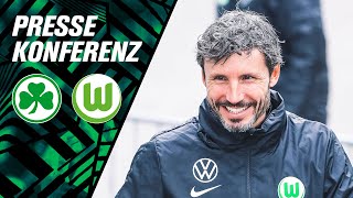 quotDer Tabellenplatz ist egalquot  PK mit Mark van Bommel vor Greuther Fürth  Wolfsburg  Bundesliga [upl. by Airdnaed]