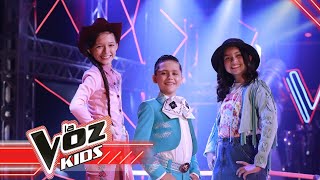 María Liz Paola y Dylan cantan en las Súper Batallas  La Voz Kids Colombia 2021 [upl. by Naret]