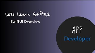 SwiftUI overview [upl. by Orran]