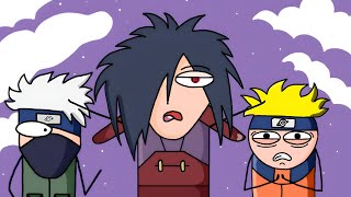 Indian Naruto and madara Parody  Hindi funny Animation  AnimxaToonz [upl. by Eirojram]