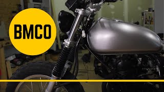 YAMAHA TW 125 Ep 1  SCRAMBLER Motorcycle Modification [upl. by Kirimia]