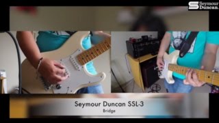 Seymour Duncan SSL3 quotHot For Stratquot Set DemoReview [upl. by Ramonda]