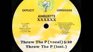 Anquette  Throw The P Instrumental [upl. by Rosdniw]