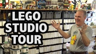 Tour a Professional LEGO Builders Studio [upl. by Devy]