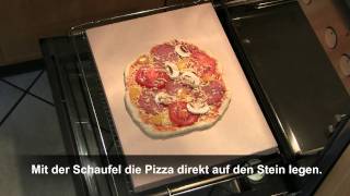 Pizzastein im Backofen [upl. by Lotus708]