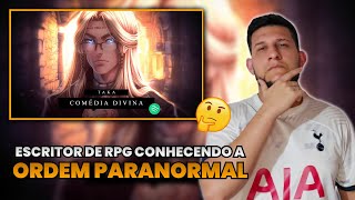 LEKS REACT Taka  Comédia Divina  Dante Ordem Paranormal [upl. by Atnamas]