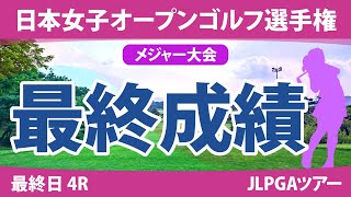 日本女子オープン 最終日 4R 竹田麗央 岩井明愛 山下美夢有 古江彩佳 岩井千怜 川﨑春花 吉本ひかる 原英莉花 河本結 宮里美香 佐久間朱莉 岩永杏奈 安田祐香 尾関彩美悠 櫻井心那 小祝さくら [upl. by Beatty386]