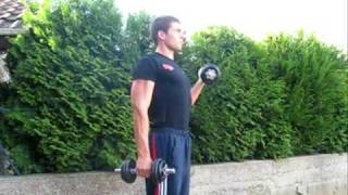 BICEPS  Curl avec haltères [upl. by Obellia]