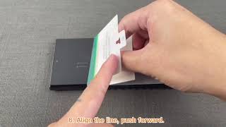 Samsung Galaxy S23 Ultra Screen Protector Installation Video [upl. by Arta]