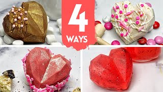 4 Ways to Use Heart Shaped Hot Chocolate Bomb Mold [upl. by Sivat]