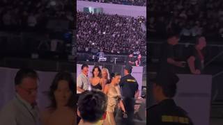 Bianca Censori amp Her Family Arriving At Kanye China Concert kanyewest biancacensori viral [upl. by Kerwinn]