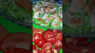 recipe food Sezar salati [upl. by Crispa488]