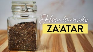 How To Make Zaatar  Middle Eastern Spice Mix  shorts youtubeshorts [upl. by Sirej681]