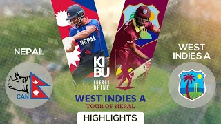 Nepal Vs West Indies A  Highlights  Tour of Nepal  Kantipur Max HD LIVE  Match 05  04 May 2024 [upl. by Anyale]