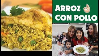 ARROZ CON POLLO EN OLLA ARROCERA RÁPIDO Y FACIL [upl. by Damara]