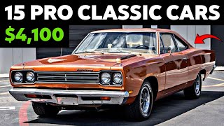 Sellers Dropping Prices 15 Classic Cars For Sale Under 10000 [upl. by Vivia]