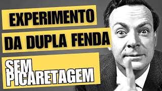 A FÍSICA QUÂNTICA E O EXPERIMENTO DA DUPLA FENDA Parte 1 [upl. by Yrot]