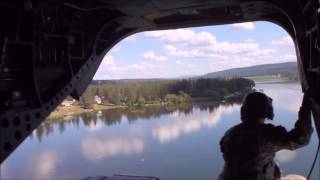 CH47 Chinook ride [upl. by Vinson]