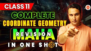 Class 11 Maths  Complete Coordinate Geometry in One Shot  Maha Revision  Pulkit Sir [upl. by Hermione654]