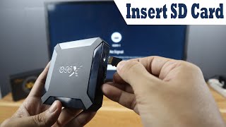 Insert SD Card to X96Q TV Box [upl. by Davon404]