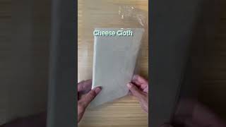 💵 10 Finds UltraDense 100 Cotton Cheesecloth  Reusable amp Unbleached Butter Muslin [upl. by Oirevas]