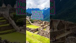 5 Amazing Things about Machu Picchu [upl. by Aeriela]