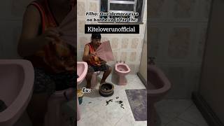 kite flying in washroom bobbyprankster shorts funny viral trending ytshorts kiteflying [upl. by Naivad]