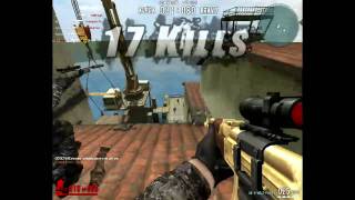 Combat Arms Ak 47 Gold Plated Review  Baxstar [upl. by Hammel83]