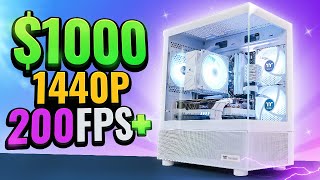 Literally the Best 1000 Gaming PC Build [upl. by Laris]