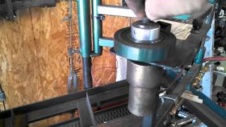 Homemade pantograph for torch or plasma cutting [upl. by Carmelo]