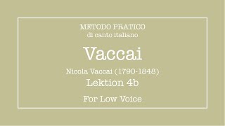 Vaccai  Lesson 4b  Low [upl. by Zerdna]