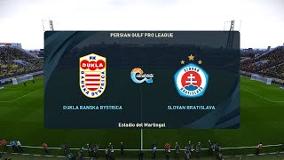 Dukla Banska Bystrica vs Ĺ K Slovan Bratislava 04022023 Slovensky Pohar PES 2021 [upl. by Cirdek733]