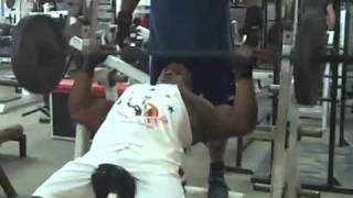 Ronnie Coleman Incline Bench Press  Ronnie Coleman Workout  Arm Training March 12  13 2011 [upl. by Chapman]