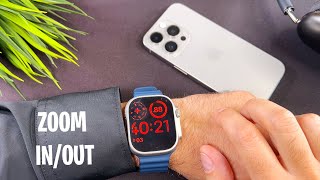 Apple Watch Ultra 2 Screen Zoomed In amp How To Fix [upl. by Papp]