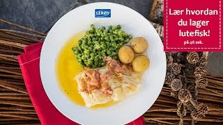 Lutefisk  Lær hvordan du lager lutefisk med Lerøy [upl. by Tnecniv]