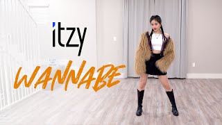 ITZY  WANNABE Dance Cover  Ellen and Brian [upl. by Onivag]