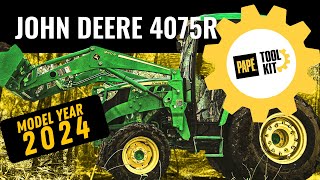 John Deere 4075R Tractor  Whats New for 2024 [upl. by Benedicto610]