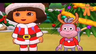 DORA AND FRIENDS THE EXPLORER CARTOON DORAS CHRISTMAS CAROL ADVENTURE AS A CARTOONS PYC [upl. by Teague466]