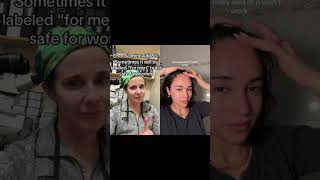 Dermatologist reacts to microneedling and minoxidil for hair growth 🎥 tt ladylatii hairloss [upl. by Monie]