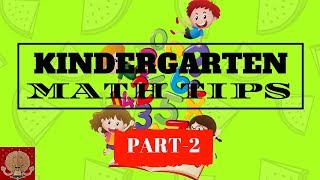 KINDERGARTEN MATH  PART 2  MATHHELP MATHFACTS  FREE WORKSHEETS [upl. by Tilford521]