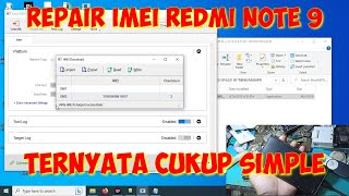 CARA REPAIR IMEI REDMI NOTE 9 [upl. by Naara]