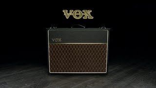 Vox AC30C2X Custom Combo  Gear4music demo [upl. by Anowahs396]