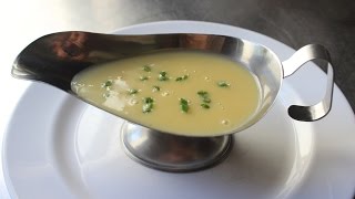 How to Make a Butter Sauce  Beurre Blanc  French Butter Sauce Recipe [upl. by Assila]