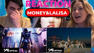 FIRST TIME REACTION KPOP LISA MONEY  LALISA MV [upl. by Litnahc]