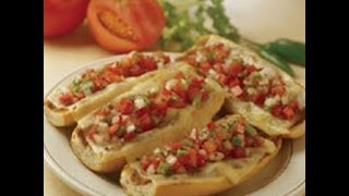 Mexican Molletes with pico de gallo EASY COOKING IN GERMANY [upl. by Azaria]