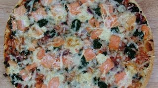 Dr Oetker Ristorante Mare  Pizza Salmone Spinaci [upl. by Araid]